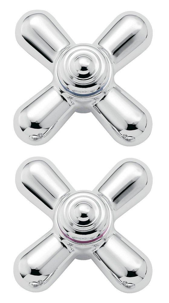 Moen Polished Chrome 4-7/10 in. Brass Handle Insert 