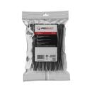 11 in. Nylon Cable Ties in Black (Pack of 100)