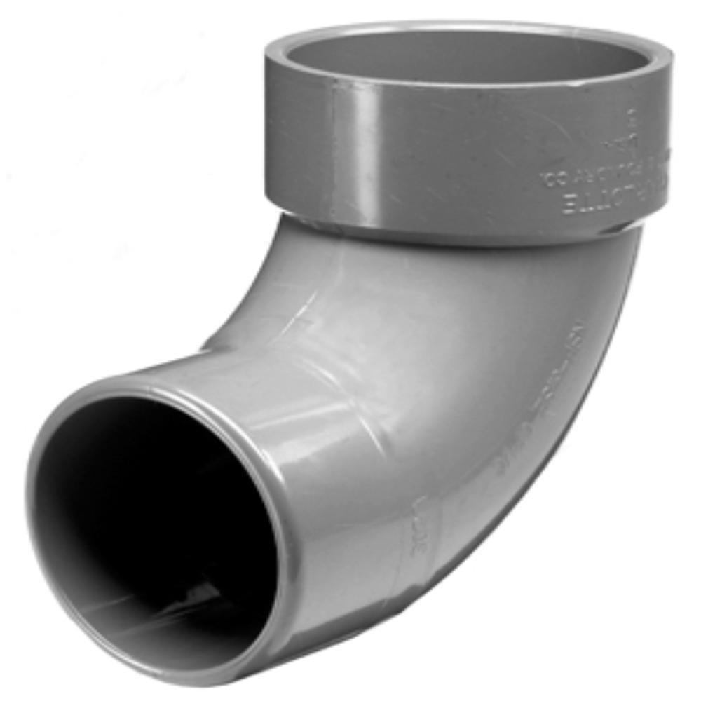 Grey ChemDrain CPVC 90&deg; Street Elbow 