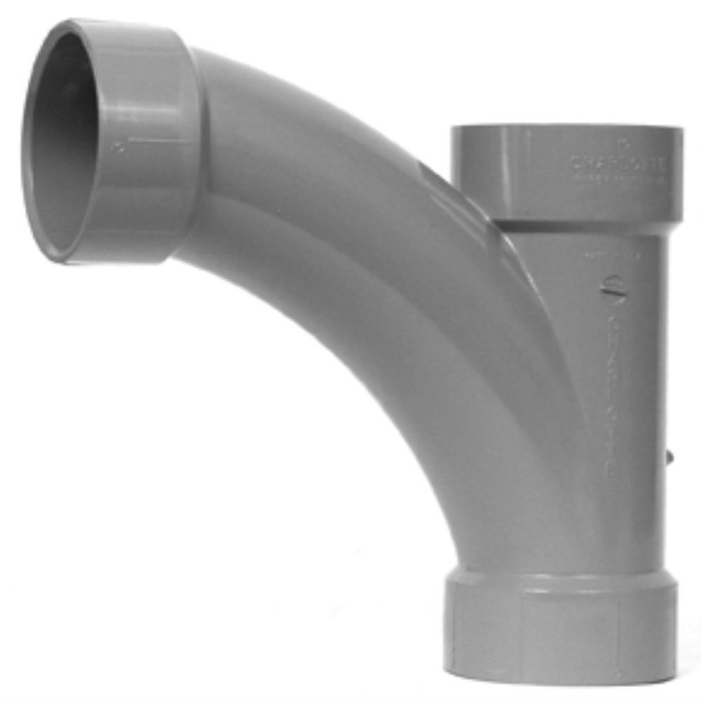 Grey ChemDrain CPVC Combination Wye 