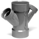 Grey ChemDrain CPVC Double Wye 