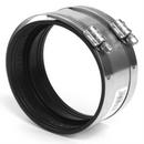 Dark Grey ChemDrain CPVC to Plain-End High-Silicon Iron Transition Coupling 