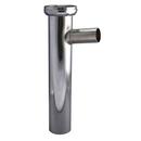 Keeney Satin Polished Chrome 22 ga Direct Connect Branch Tailpiece in Satin Polished Chrome 