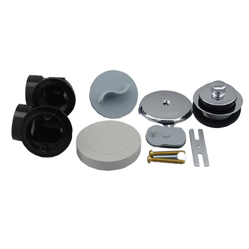 PROFLO&reg; Chrome Lift & Turn Drain in Chrome 