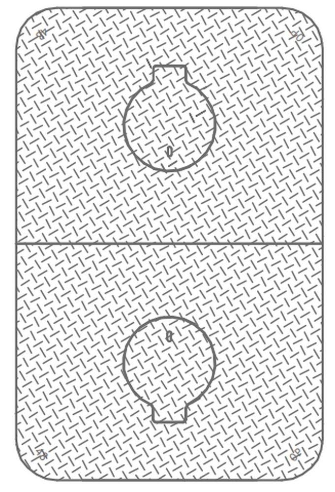 Christy Concrete Products Lid Sewer with Reader 