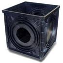 NDS Black 18 in. Catch Basin with 4 Outlet 