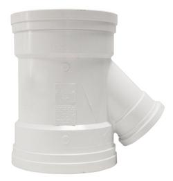 8 x 8 x 4 in. Gasket PVC Sch. 40 SDR 26 Sewer Wye