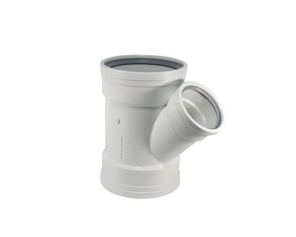 TRENCH TOUGH PLUS Gasket PVC Sch. 40 SDR 26 Sewer Wye 