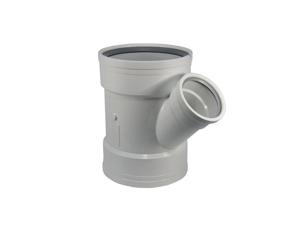TRENCH TOUGH PLUS Gasket PVC Sch. 40 SDR 26 Sewer Wye 