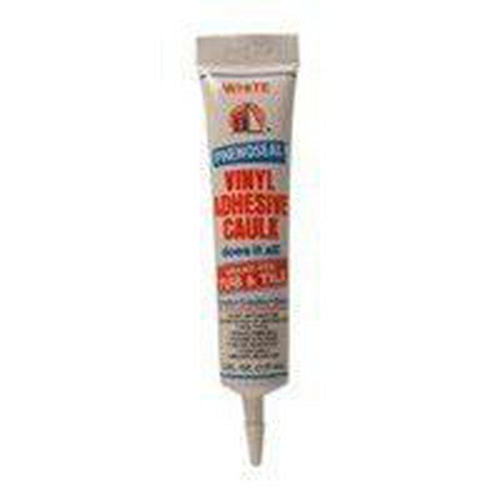 DAP White 5.5 oz. Vinyl Adhesive Caulk 