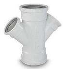 TRENCH TOUGH PLUS Gasket PVC Sch. 40 SDR 35 Sewer Double Wye 