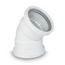 TRENCH TOUGH PLUS Gasket 45 Degree SDR 26 Plastic Sewer Elbow 