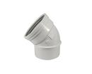 TRENCH TOUGH PLUS Spigot x Gasket 45 Degree SDR 26 Plastic Sewer Elbow 