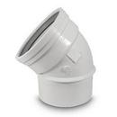 TRENCH TOUGH PLUS Spigot x Gasket 45 Degree SDR 26 Plastic Sewer Elbow 