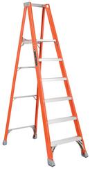 Louisville Ladder Orange 300 lbs. Platinum Step Platform ladder 