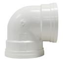 8 in. Gasket 90 Degree SDR 26 Plastic Sewer Elbow