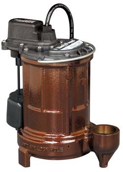 1/3 HP 115V Cast Iron Submersible Sump Pump with 10 ft. Cord