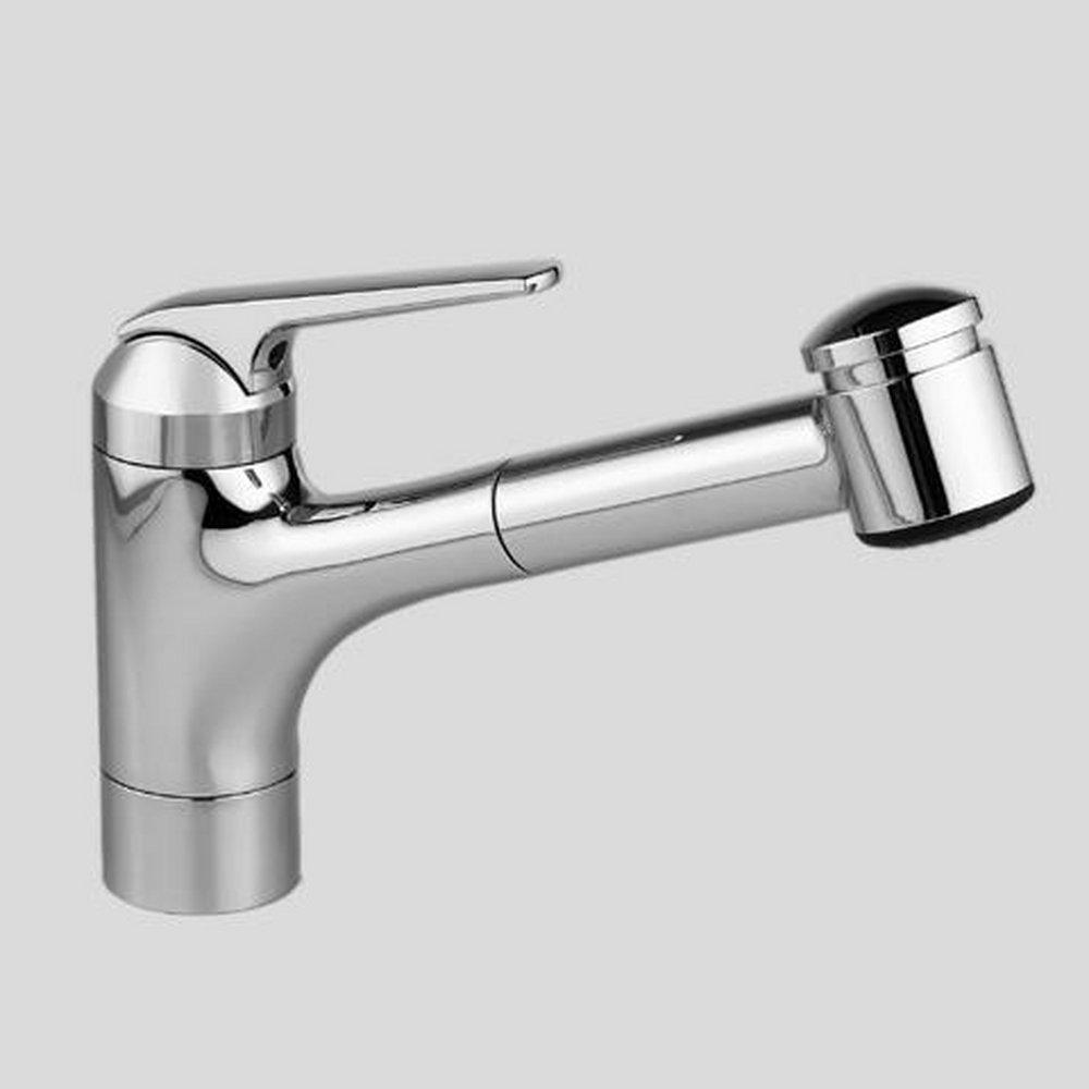 KWC Faucets Splendure&trade; Stainless Steel Single Handle Pull Out Kitchen Faucet 