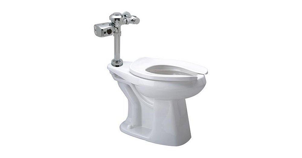 Zurn Polished Chrome 3.5 gpf E-Z Flush Sensor Retrofit Kit for Closet or Urinal 