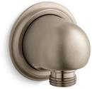 Hand Shower Supply Elbow in Vibrant Brushed Bronze