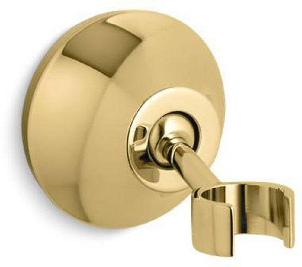 KOHLER Vibrant&reg; Polished Brass Hand Shower Holder 
