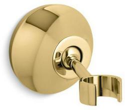 Hand Shower Holder in Vibrant&reg; Polished Brass