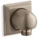 Wall Mount Supply Elbow in Vibrant Brushed Bronze