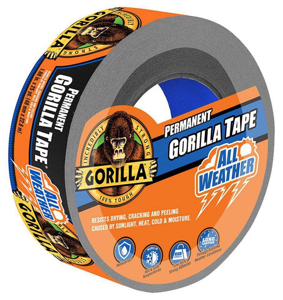 Gorilla Glue Black All Weather Gorilla Tape 