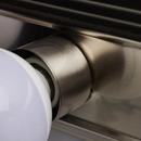 NUVO Brushed Nickel 3 Light 300W 18 in. Vanity 