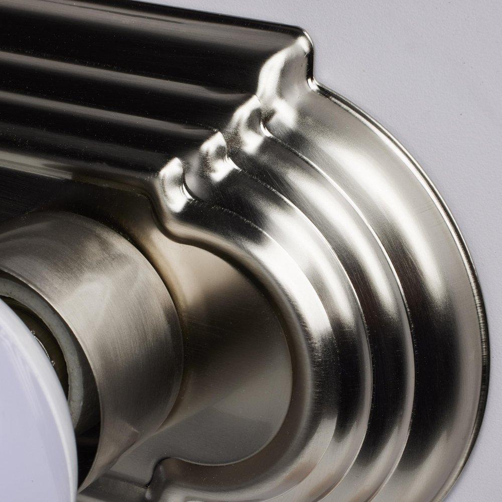 NUVO Brushed Nickel 3 Light 300W 18 in. Vanity 