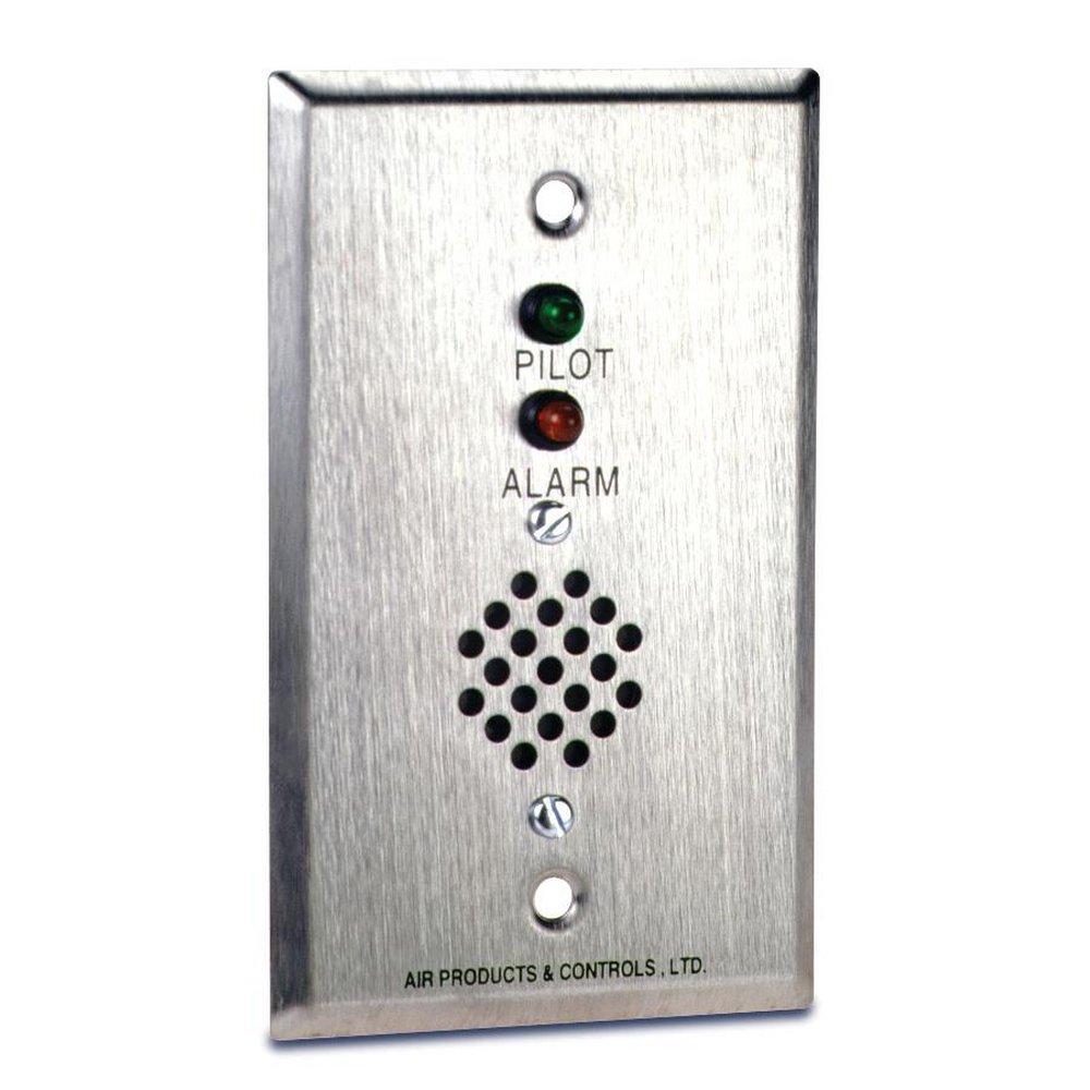 APC Brushed Stainless Steel Remote Alarm LED Switch with Horn 