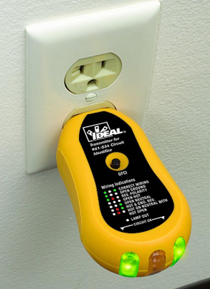 Ideal Industries Yellow Digital Circuit Breaker Finder 