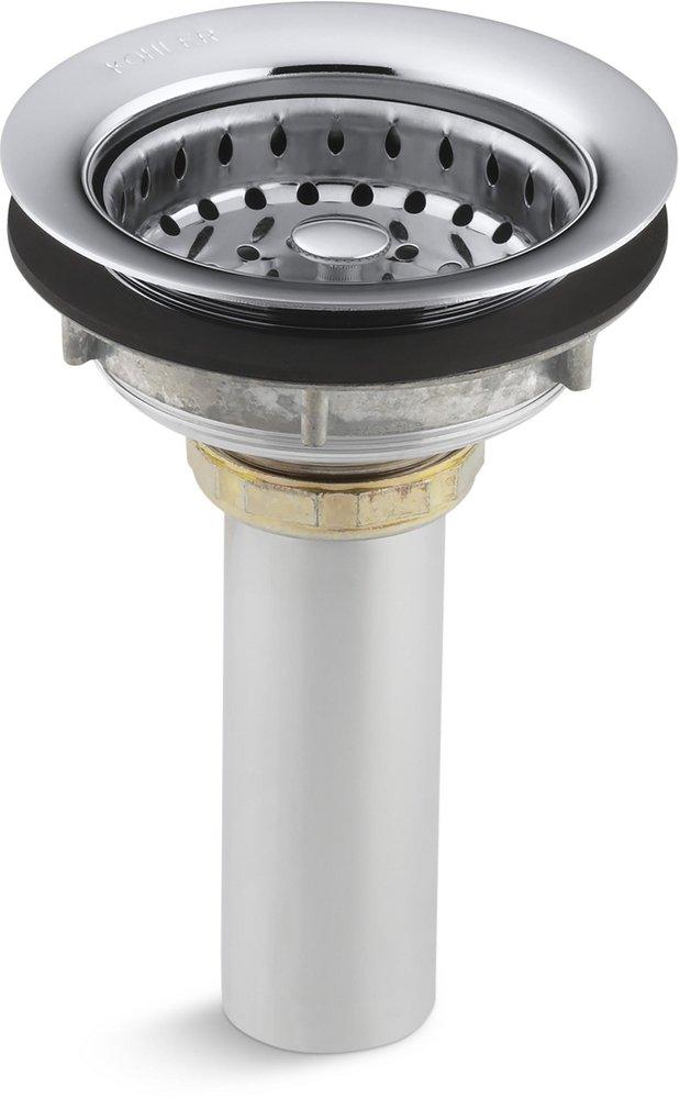 KOHLER Polished Chrome Sink Strainer 