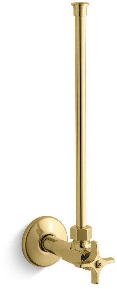 KOHLER Vibrant&reg; Polished Brass Faucet 3-5/8 in. Supply Kit 