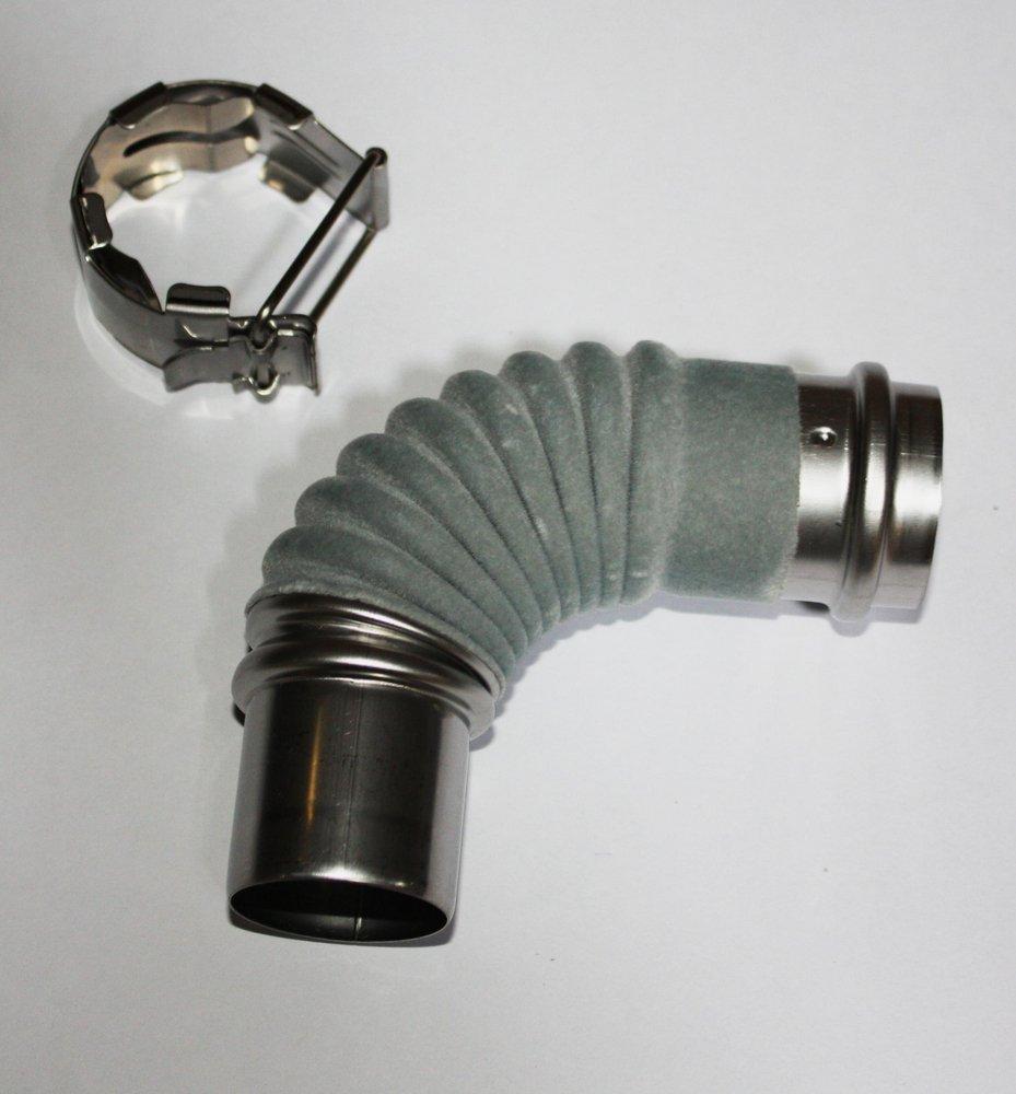 90 Degree Elbow Vent Pipe Extension Kit for Rinnai EX11C/EX17C/EX22C/EX22CW Space Heaters