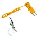 Type-K Wet Bulb (sock) Thermocouple with Alligator Clip