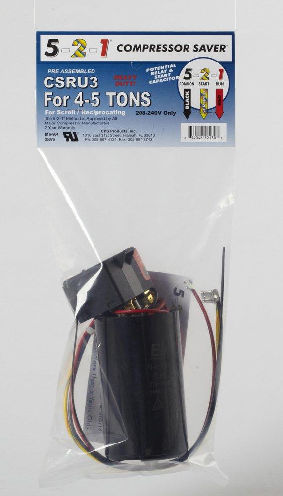CPS Products 35 Amp 240V Hard Start Capacitor 