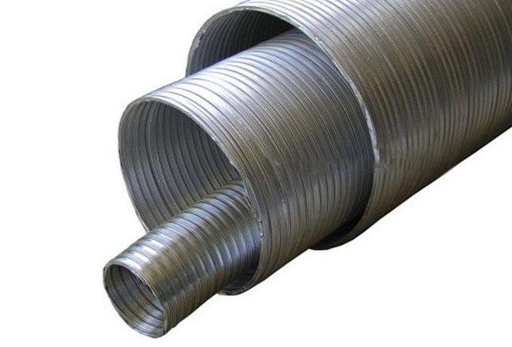 Builder's Best Silver 10 ft. Silver Uninsulated Flexible Air Duct 