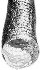 Builder's Best Silver 25 ft. Silver Uninsulated Flexible Air Duct 