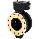 Val-Matic Valve Cast Iron Mechanical Joint x Flanged Gear Operator Handle Butterfly Valve 