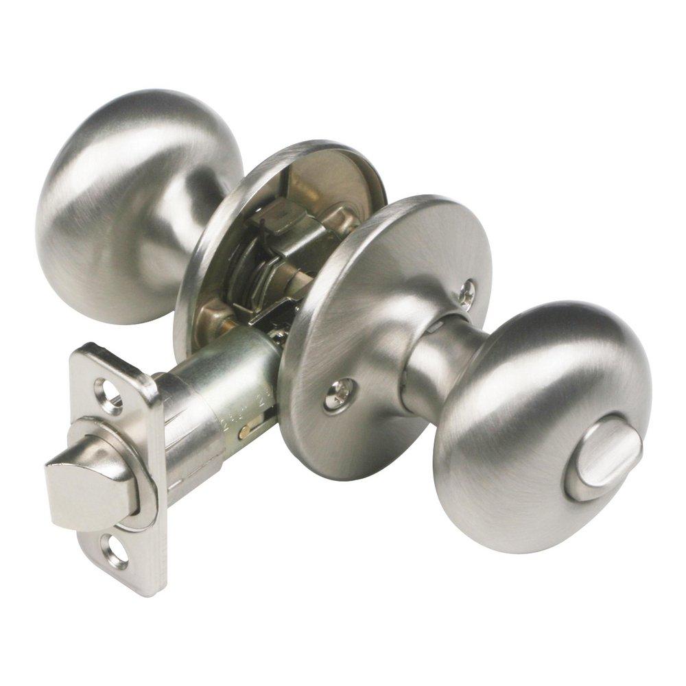 Design House Satin Nickel Privacy Knob 
