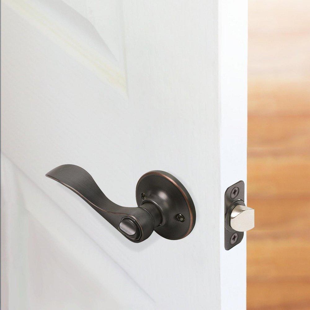Design House Oil Rubbed Bronze Privacy Lever 