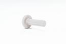 John Guest White OD Stem Bulkhead Polypropylene Plug 