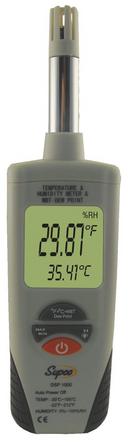 Supco Grey 22 - 212 Degree F Digital Psychrometer 