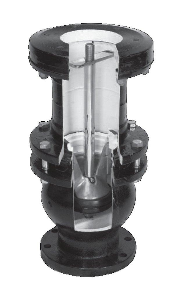 James Jones Company 6-Hole Hydrant Break Off Check Valve 