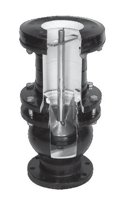 6 in. 6-Hole Hydrant Break Off Check Valve