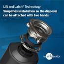 InSinkErator&reg; Grey Continuous Feed Garbage Disposal 