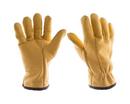 L Size Soft Pearl Leather Full Finger Glove