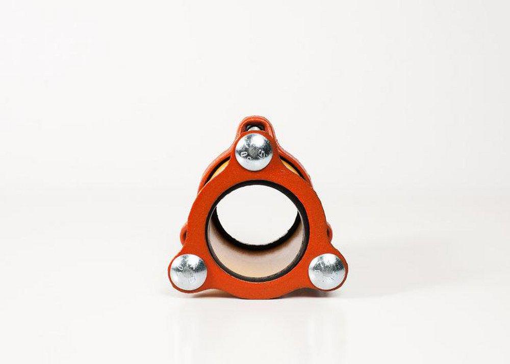 Romac Industries Shop Coated Bolt Restraint Joint Ductile Iron Coupling 