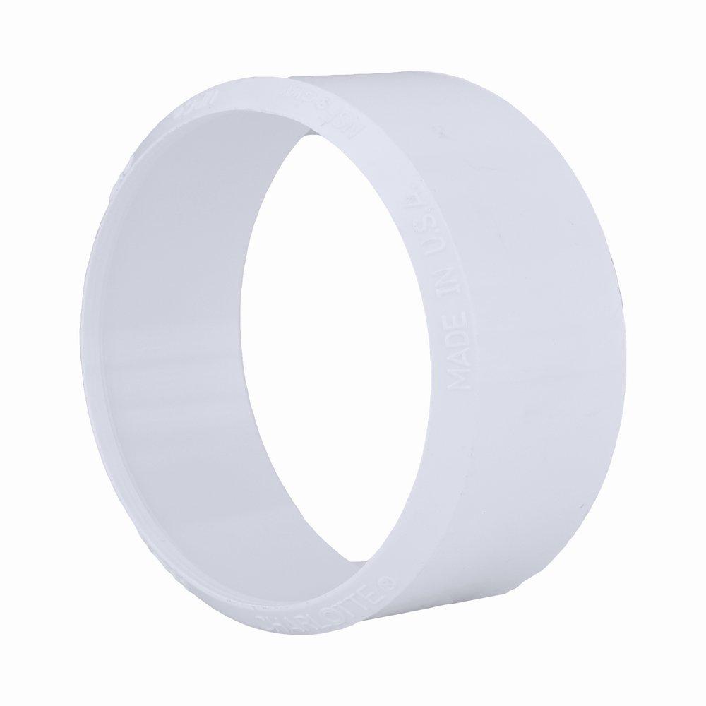 White PVC DWV x Sewer & Drain Bushing 